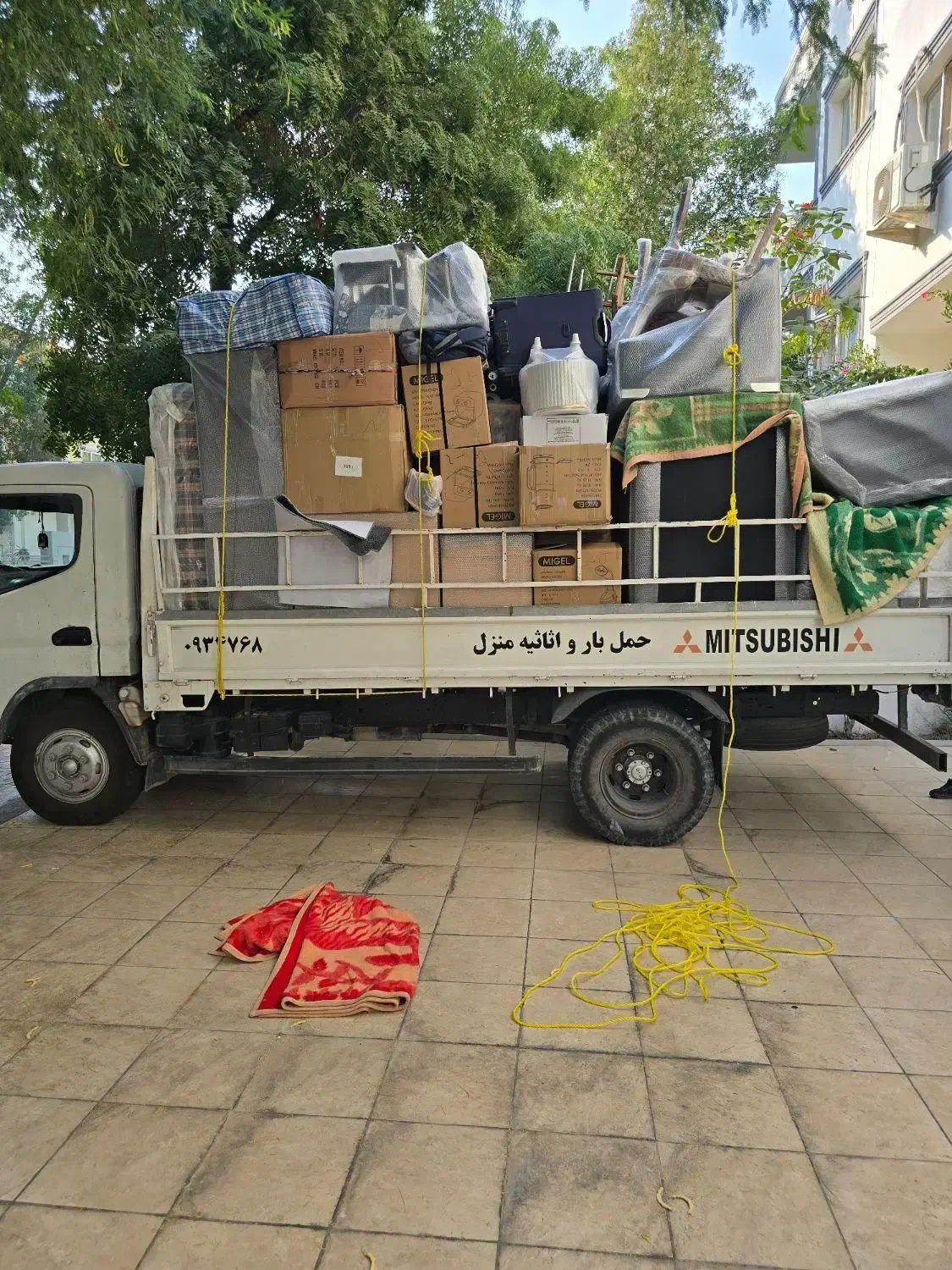 کارگر اثاثیه منزل جابجایی دیگر وسایل باشش چرخ|خدمات حمل و نقل|کیش, |دیوار