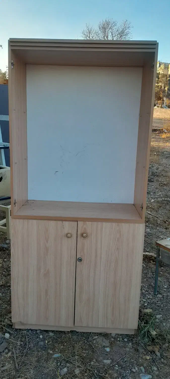 کتابخانه یا ویترین یا جاکفشی|بوفه، ویترین، کنسول|آبیک, |دیوار