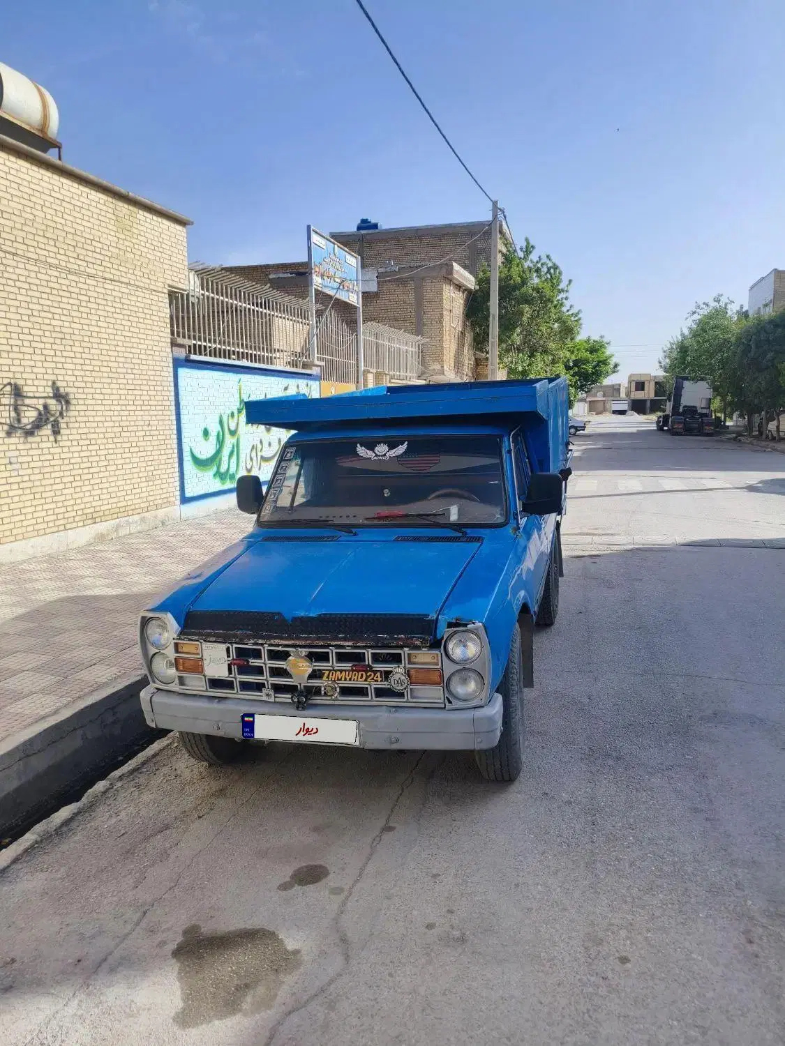 وانت نیسان انژوکتور|خودرو سواری و وانت|شیراز, سیاه سنگ|دیوار