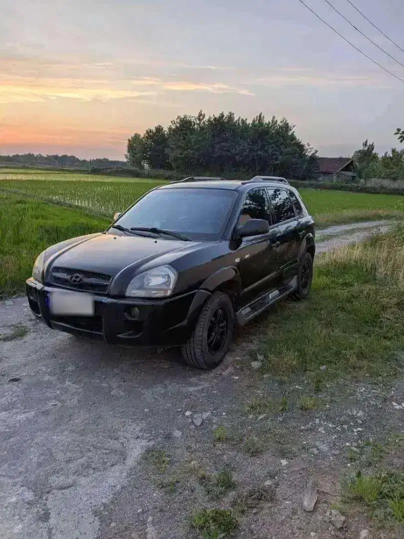 توسان 2007 معاوضه با وانت دو کابین|خودرو سواری و وانت|رشت, گلسار|دیوار