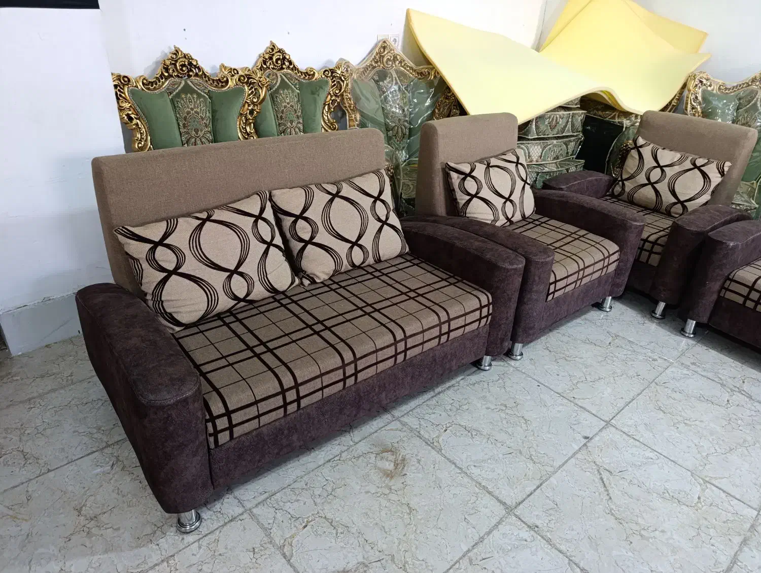 مبل راحتی|مبلمان خانگی و میز عسلی|ایلام, |دیوار