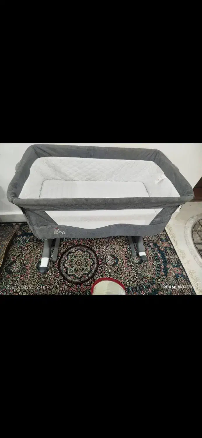 تخت کودک کنار مادر|تخت و صندلی بچه|جیرفت, |دیوار