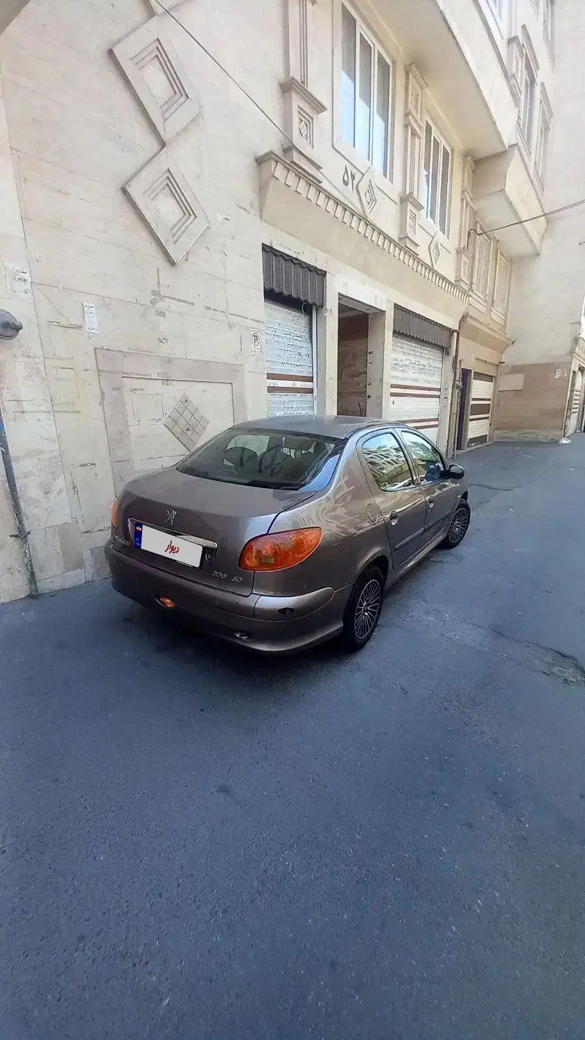 ۲۰۶ وی ۸ مدل ۹۳ رنگ سفارشی خاص|خودرو سواری و وانت|تهران, سبلان (لشگر)|دیوار