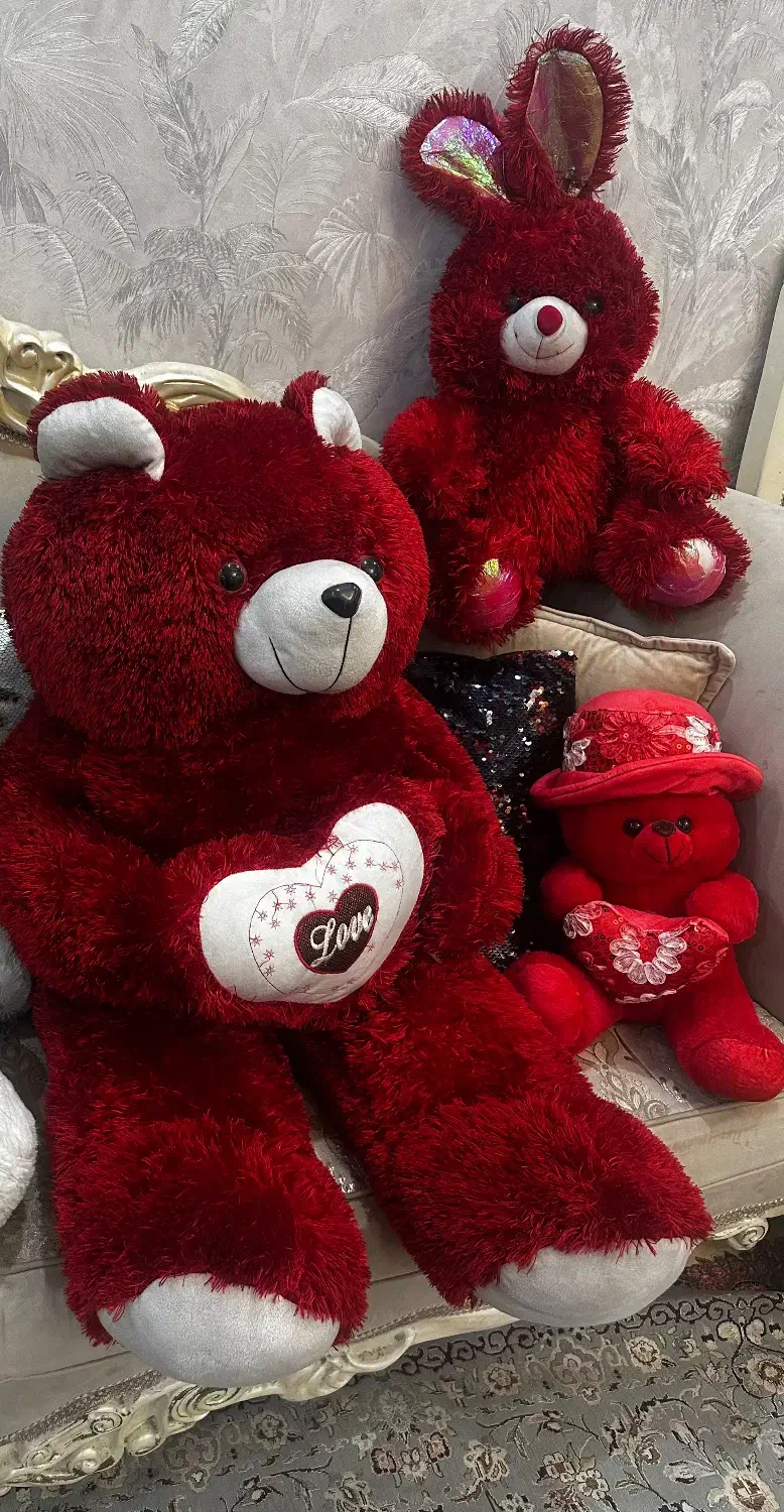 سه تا خرس قرمز در حد نو|اسباب‌‌بازی|تهران, افسریه جنوبی|دیوار