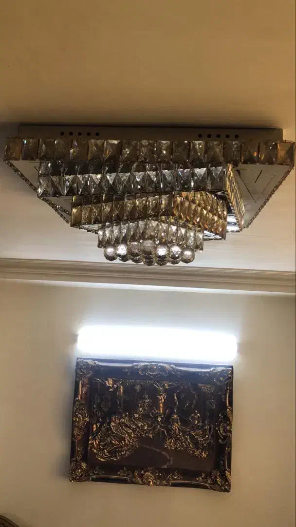 لوستر|لوستر و چراغ آویز|آمل, |دیوار