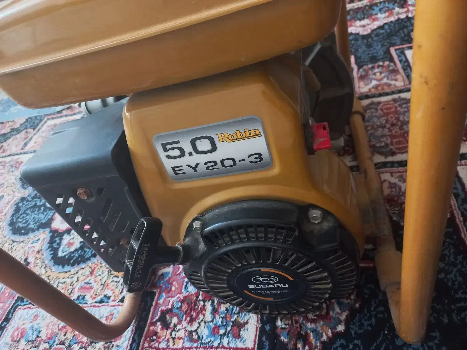 موتور ابکش  ۳  اینچ روبین اصل|ماشین‌آلات صنعتی|کازرون, |دیوار