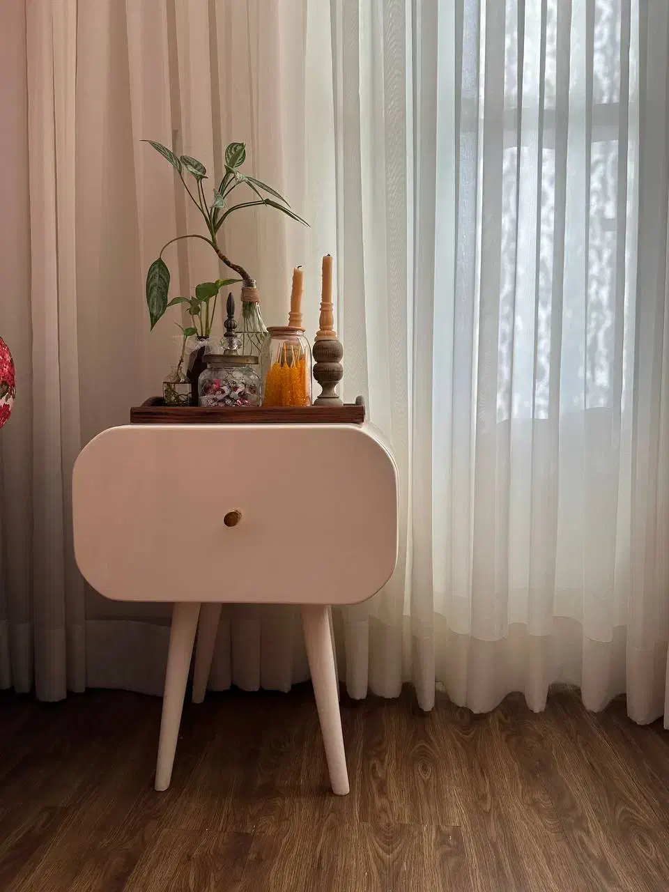 کنسول آینه به همراه پاتختی|بوفه، ویترین، کنسول|رشت, شالکو|دیوار