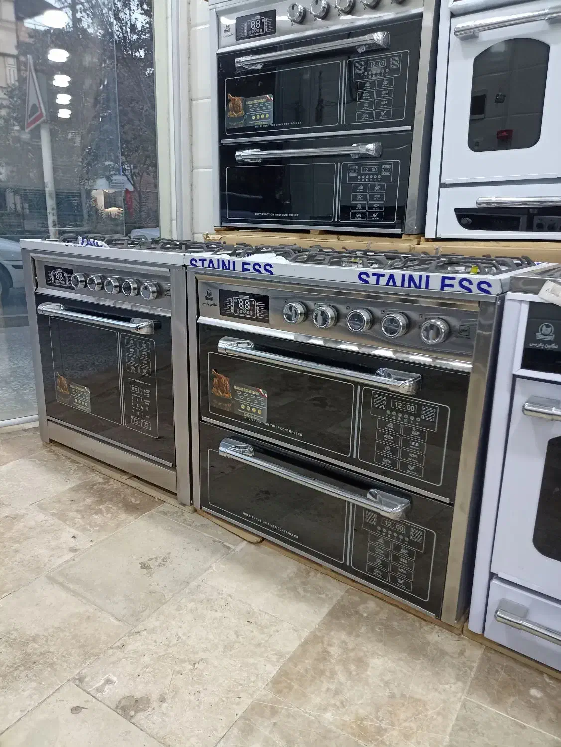 اجاق گاز طرح فر مدل avers|اجاق گاز و لوازم برقی پخت‌وپز|قم, علی آباد|دیوار