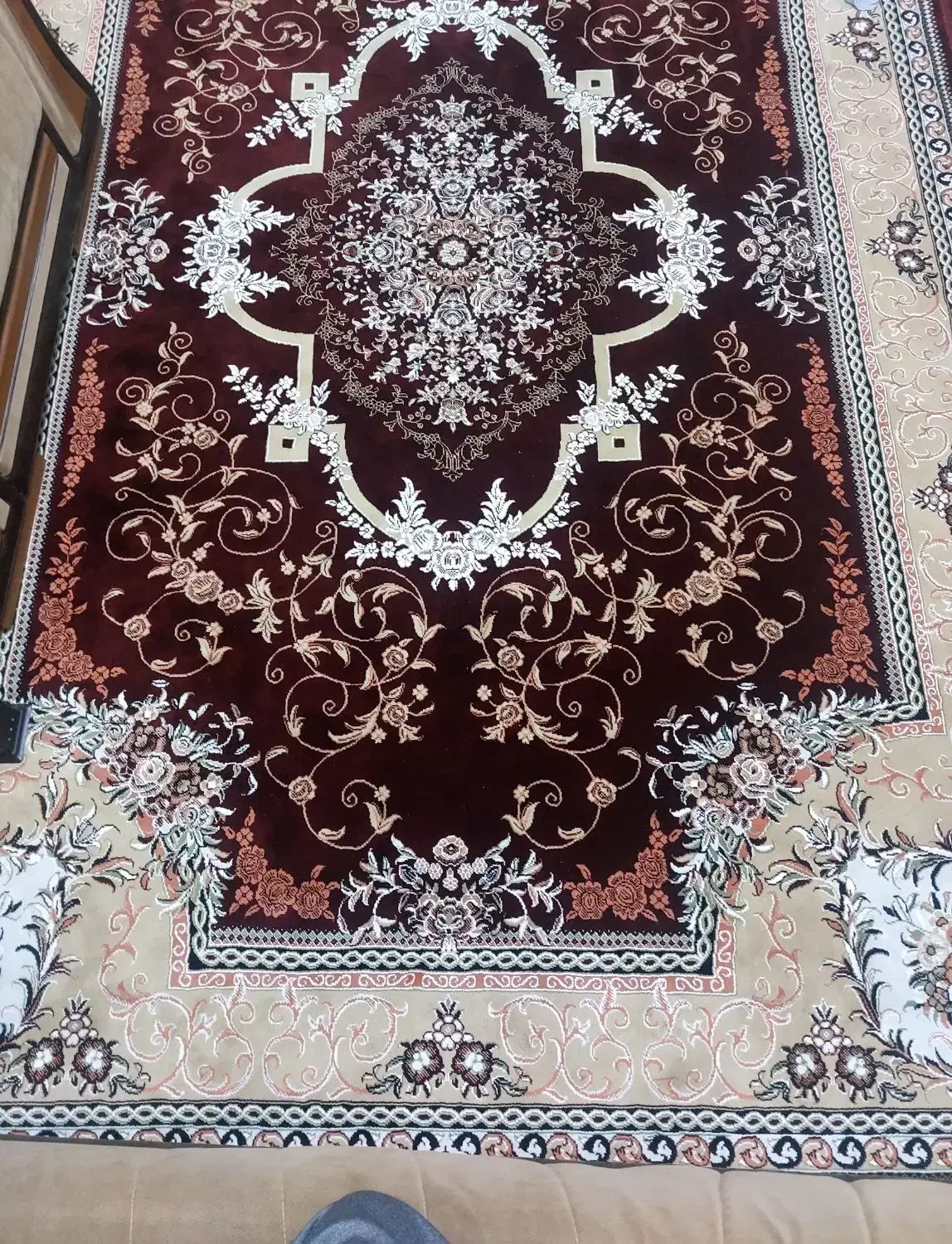 فرش اصل نگین مشهد|فرش|محمدیه-قزوین, |دیوار