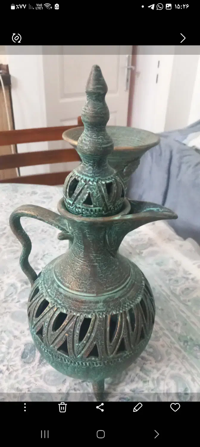 ظروف طرح قدیمی دکوری|صنایع دستی و سایر لوازم تزئینی|تهران, مینای جنوبی|دیوار