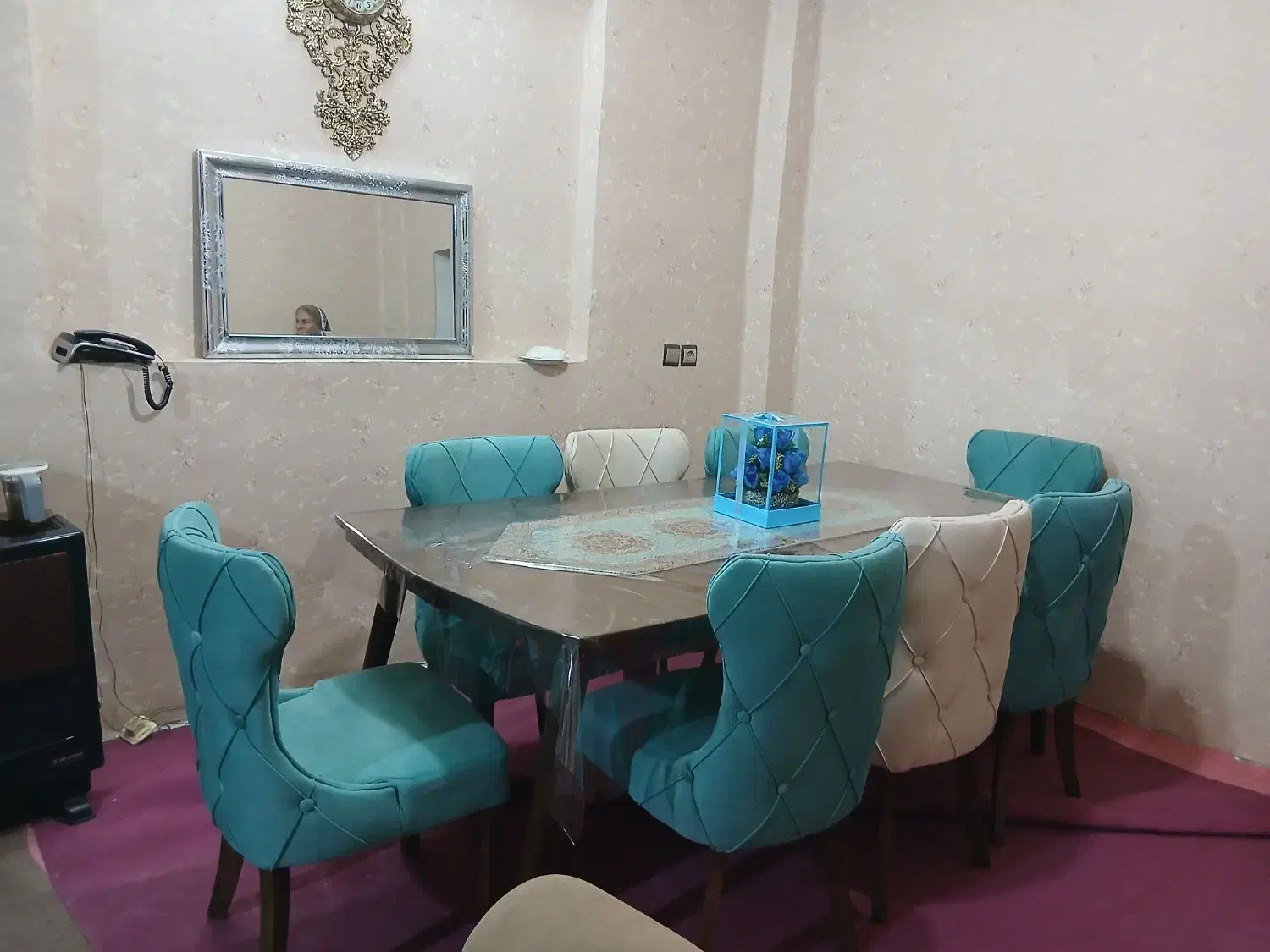 میز نهار خوری|میز و صندلی غذاخوری|اسلام‌شهر, شهرک مفیدی|دیوار