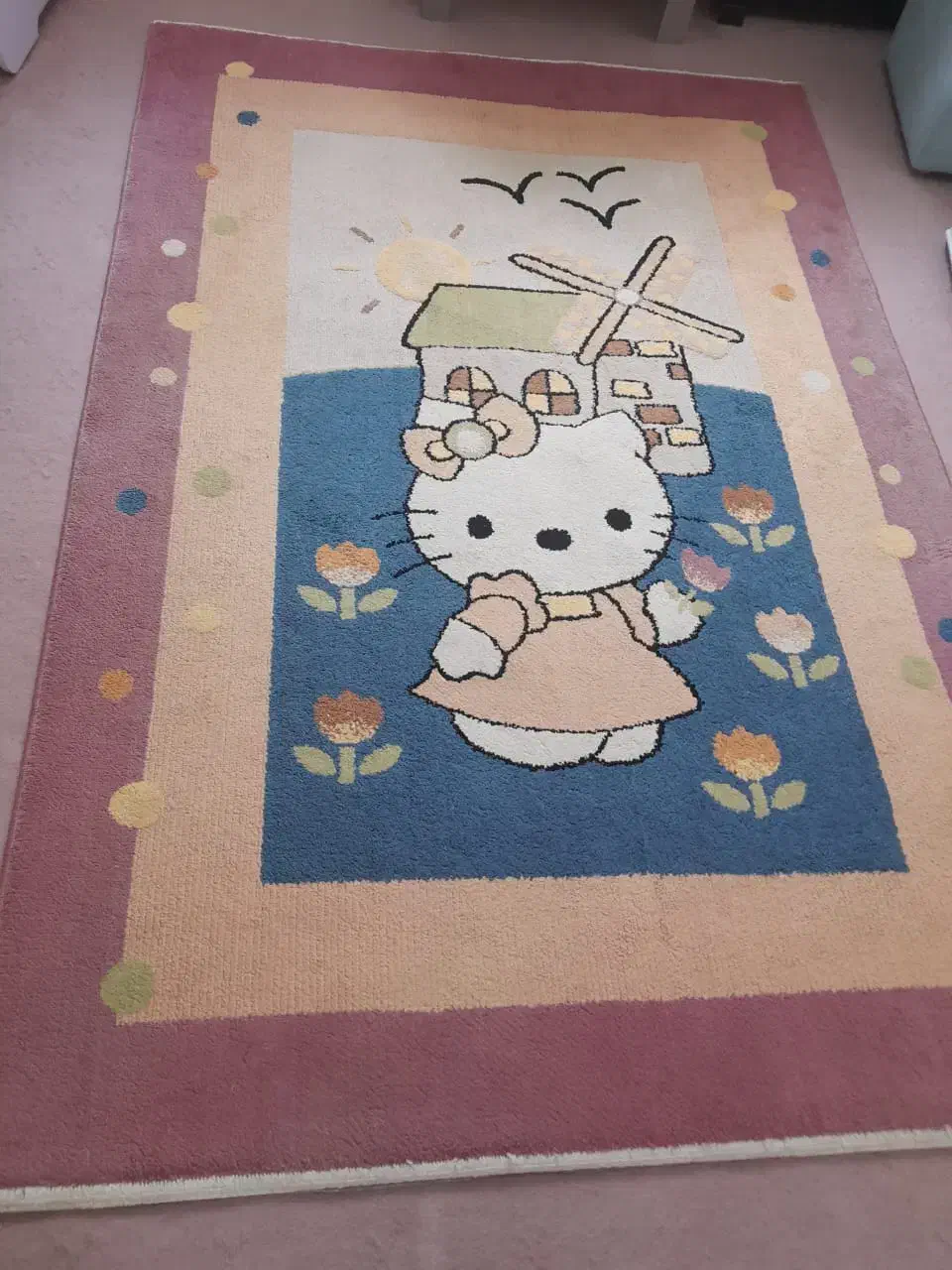 فرش دخترانه|فرش|رشت, فلسطین|دیوار