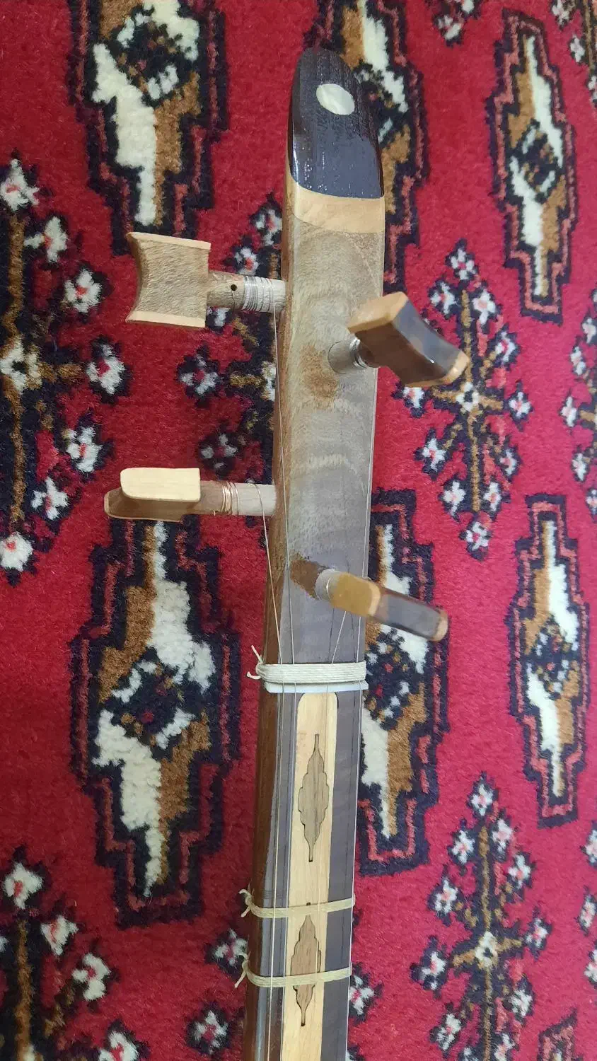 ساز سه تار کاسه بزرگ|سازهای سنتی|دزفول, |دیوار