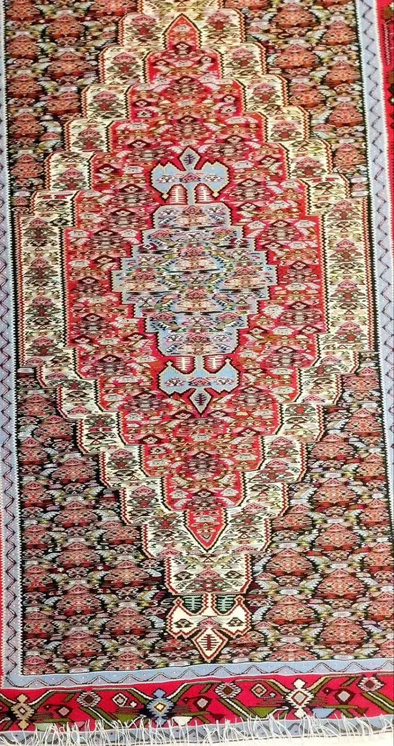 گلیم دستباف درجه یک سنندج ۴متری|گلیم، جاجیم، گبه|زنجان, |دیوار