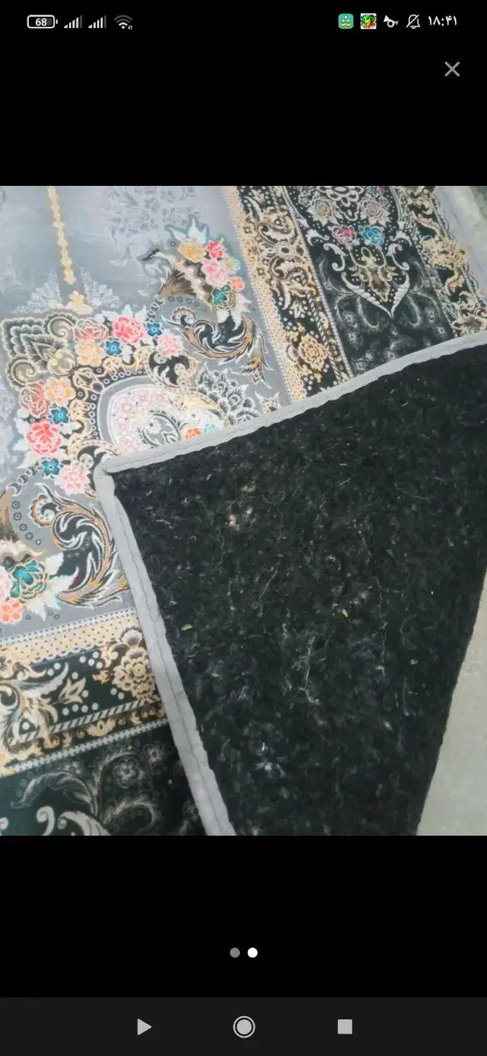 فرش نمد|گلیم، جاجیم، گبه|سقز, |دیوار