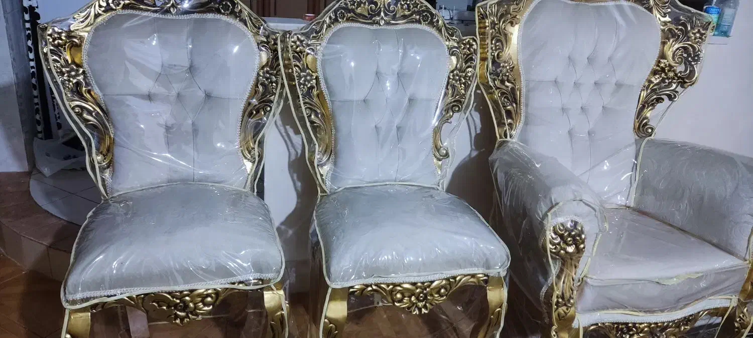 مبل سلطنتی 9نفره|مبلمان خانگی و میز عسلی|سمنان, |دیوار