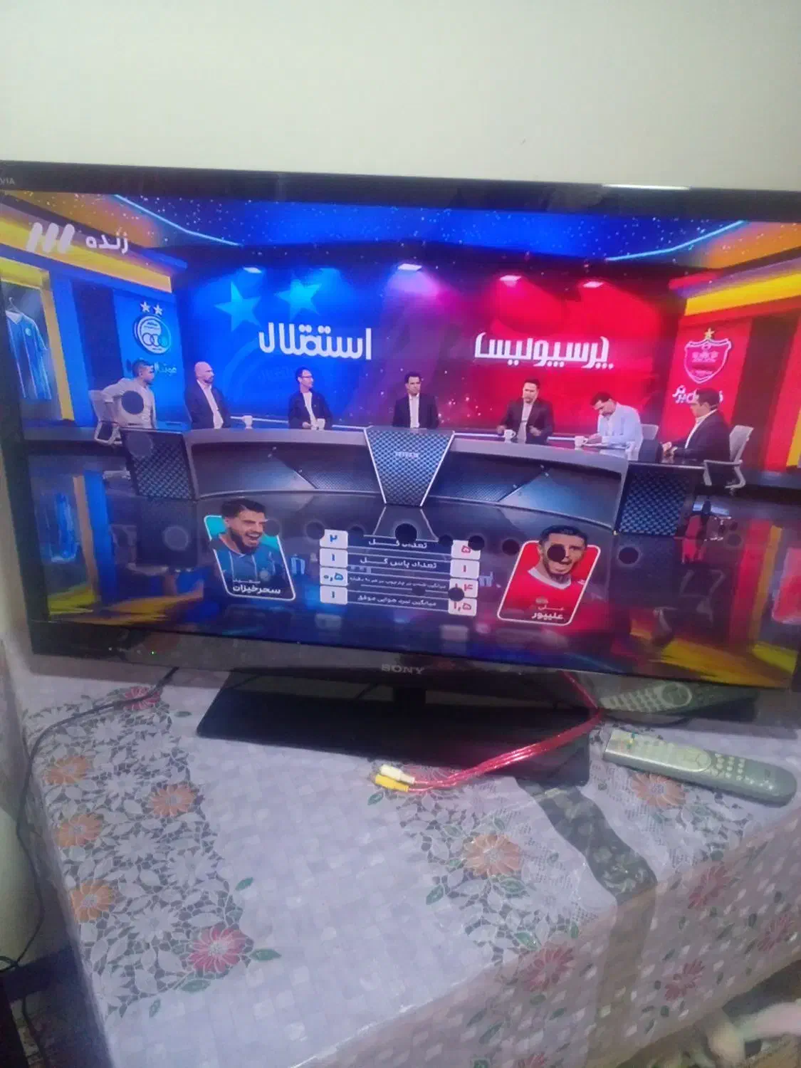 ال ای دی ۴۸ اینچ سونی مالزی اصل|تلویزیون و پروژکتور|فولادشهر, A2|دیوار