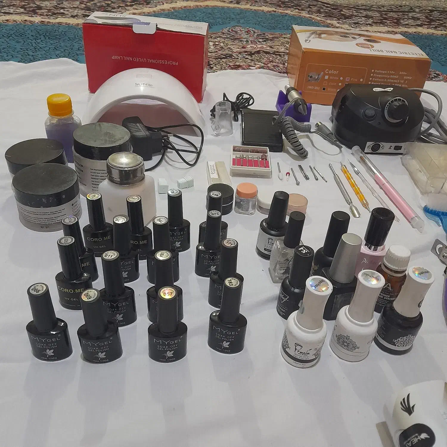 لوازم ناخن کاری تکمیل|آرایشی، بهداشتی، درمانی|بجنورد, |دیوار