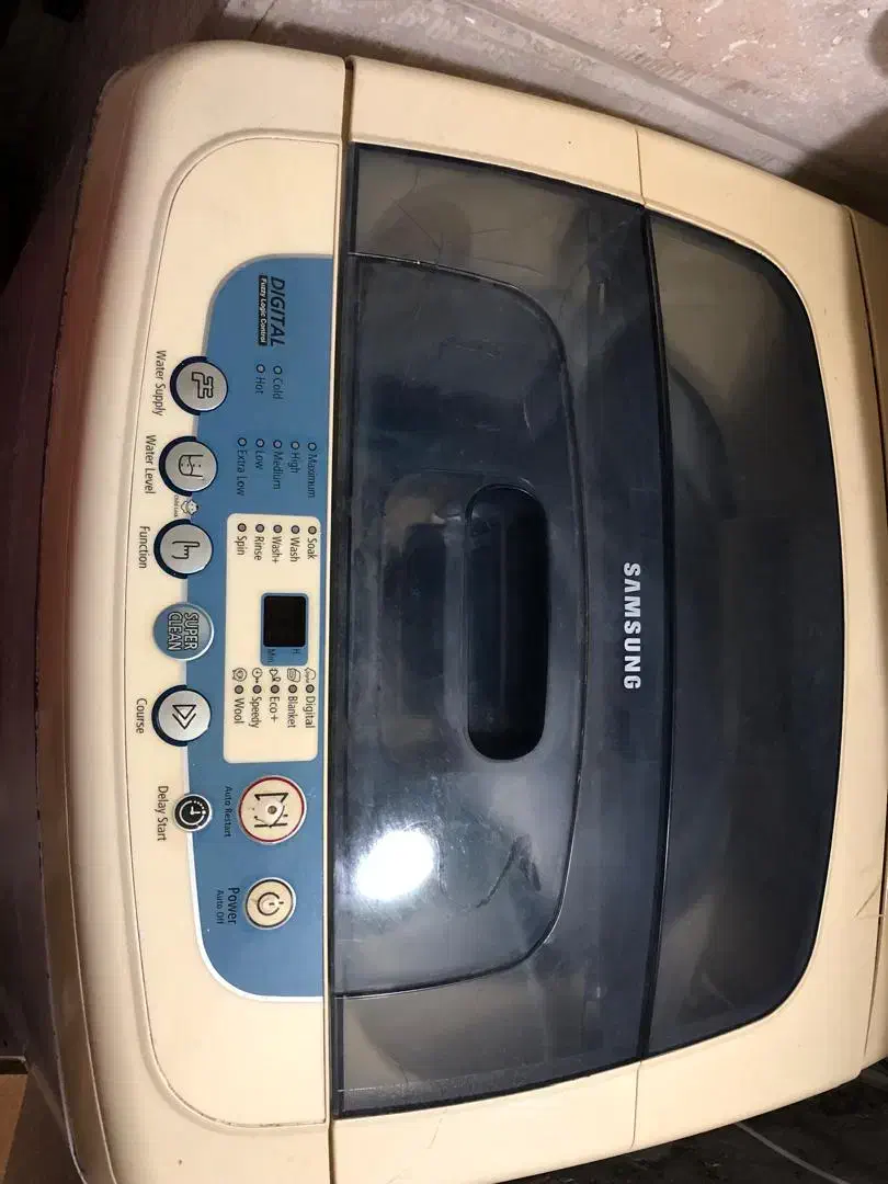 سامسونگ درب بالا ۷|ماشین لباسشویی و خشک‌کن لباس|قم, سراجه (۱۵ خرداد)|دیوار