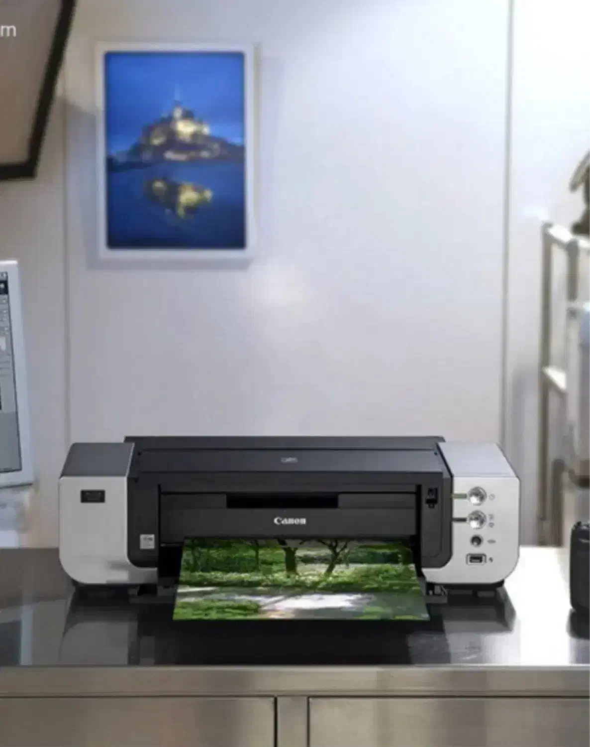 پرینتر رنگی|پرینتر، اسکنر، کپی، فکس|کیش, |دیوار