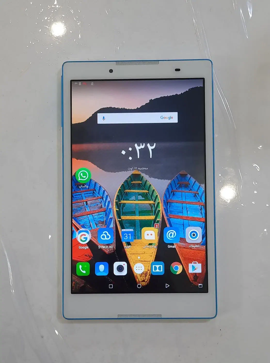 تبلت لنوو ۸ اینچ دوسیم در حد نو|تبلت|اصفهان, ملک|دیوار