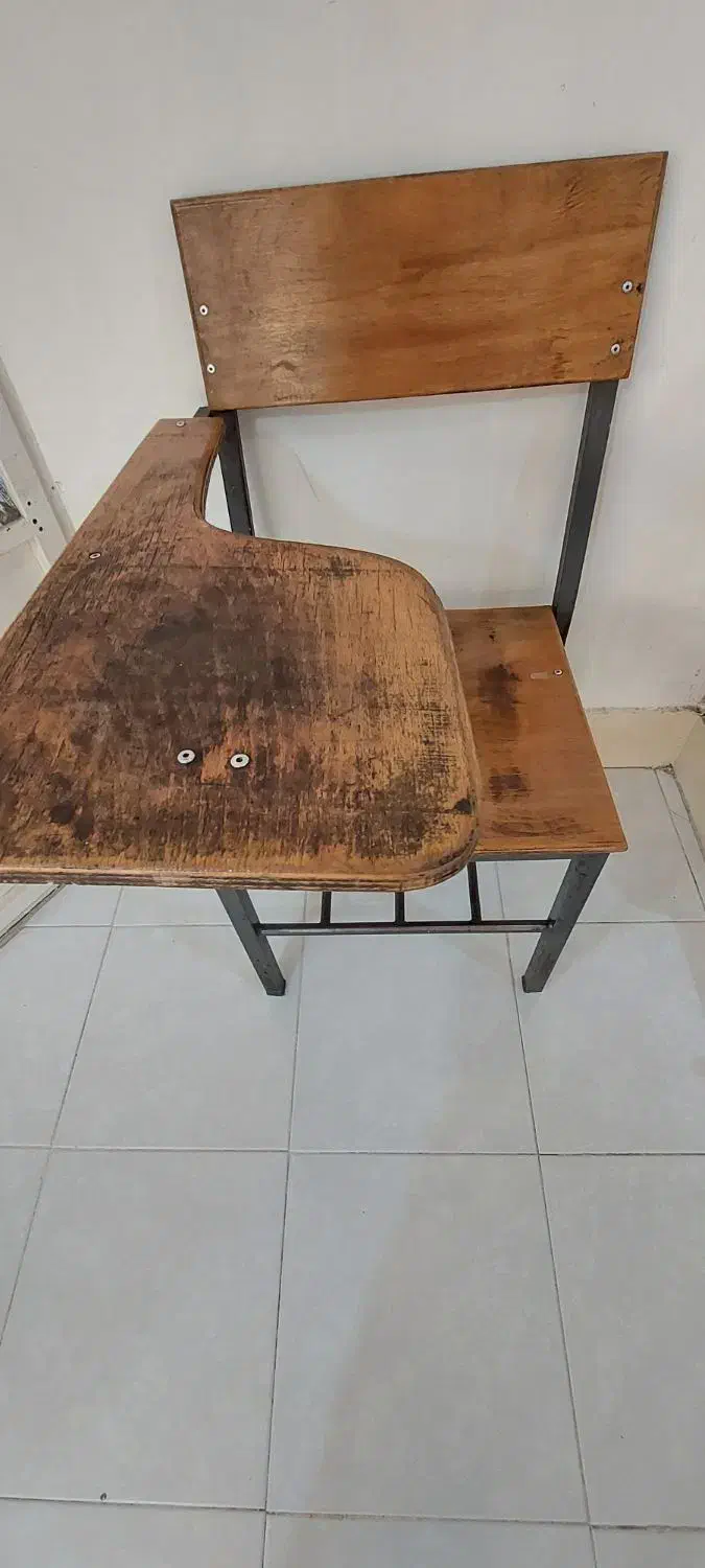 صندلی دسته دار ام دی اف  دو عدد|صندلی و نیمکت|اهواز, زیتون کارمندی|دیوار