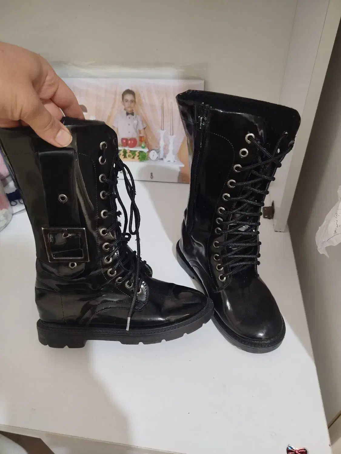 بوت دخترانه سایز ۳۱|کیف، کفش، کمربند|بومهن, |دیوار