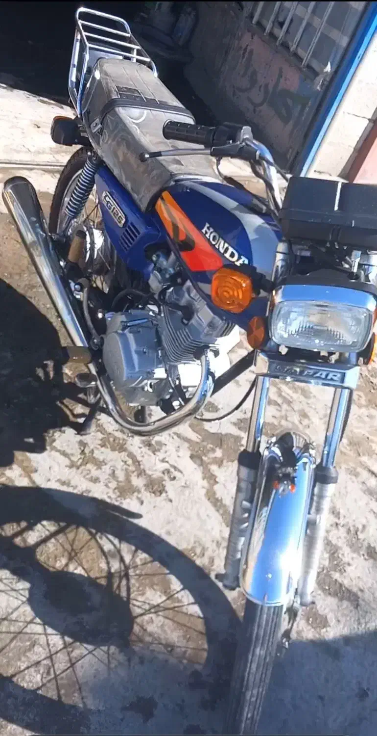 موتور هوندا۱۲۵ تمام فابریک مدل۹۳|موتورسیکلت|میاندوآب, |دیوار