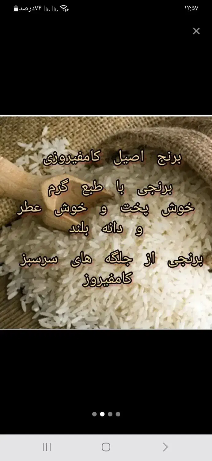 برنج بهشت گمشده|خوردنی و آشامیدنی|اصفهان, هزارجریب|دیوار