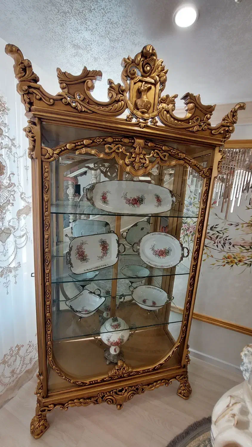 بوفه چوب راش|بوفه، ویترین، کنسول|ماکو, |دیوار