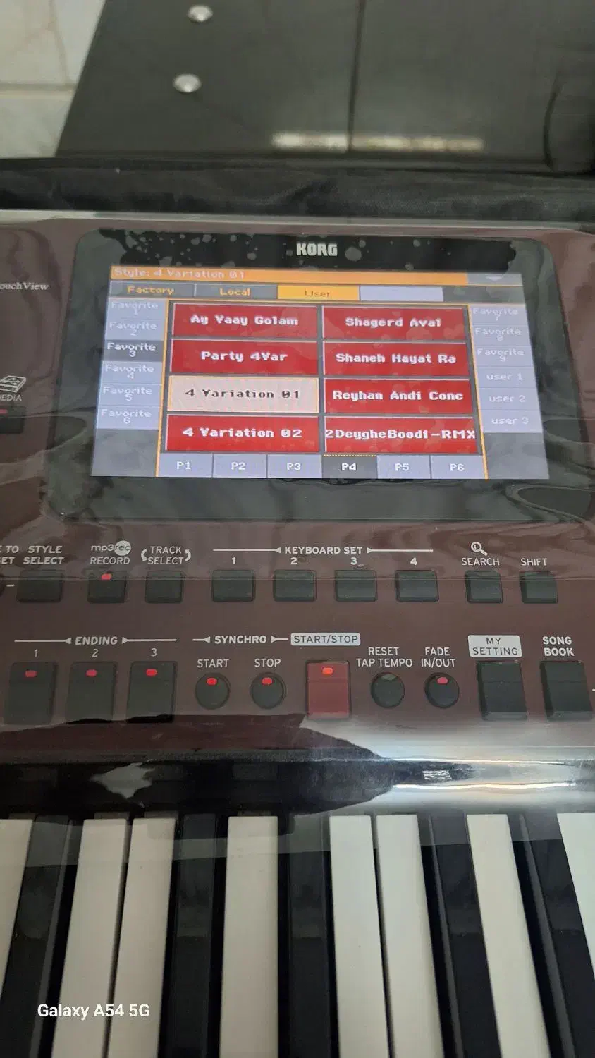 pa700|پیانو، کیبورد، آکاردئون|محلات, |دیوار