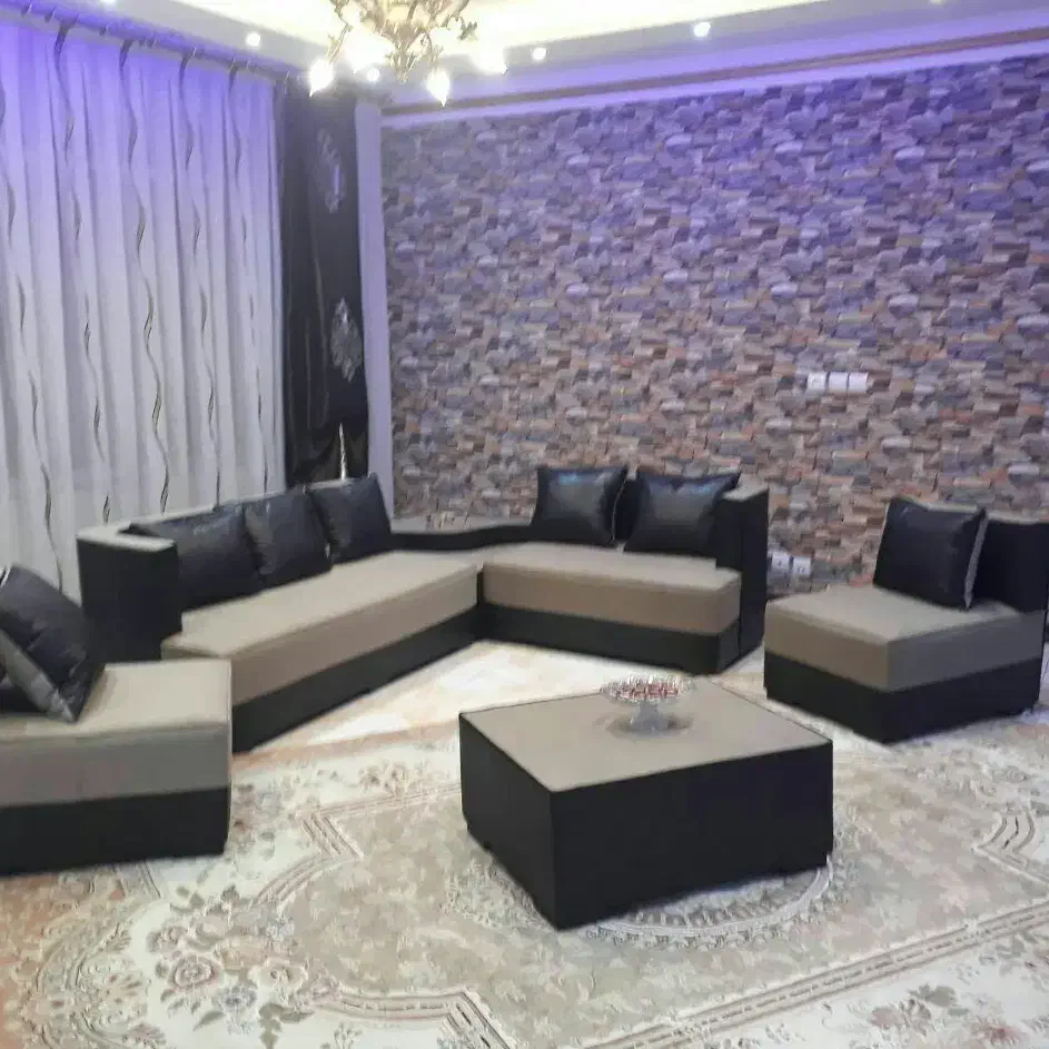 مبل ال راحتی  و. مدرن   تولیدی  مبلمان  طاها|مبلمان خانگی و میز عسلی|تهران, شهرک شریفی|دیوار