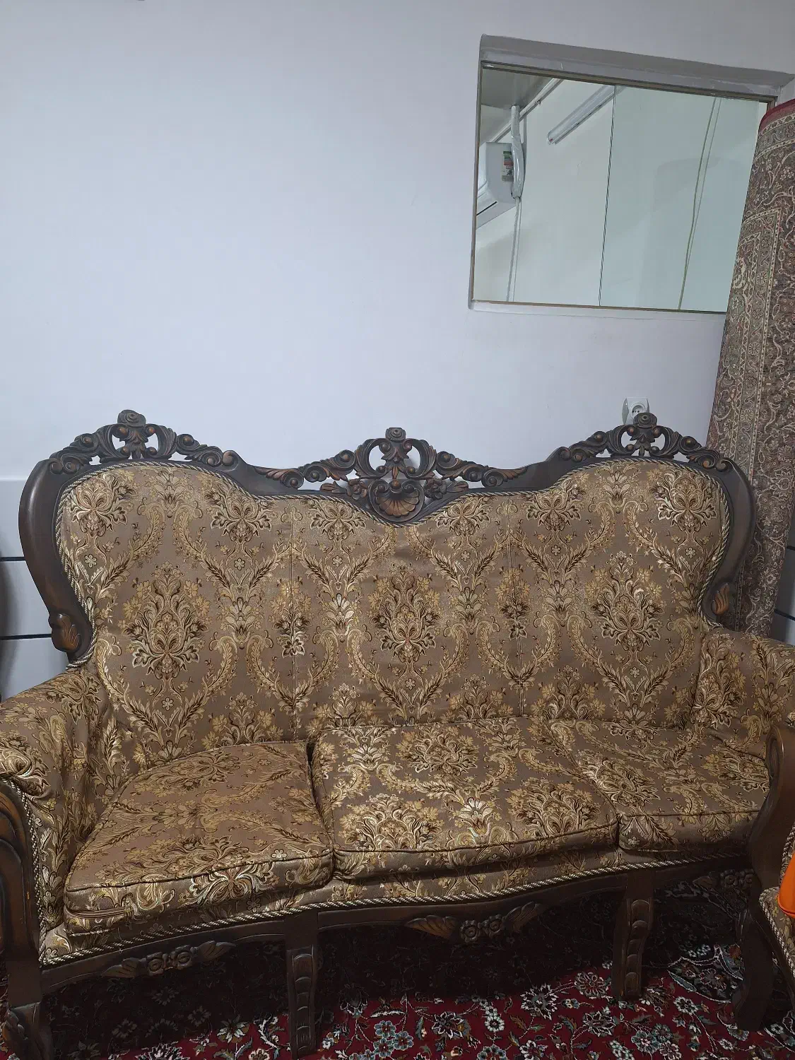 مبل سلطنتی ۹نفره|مبلمان خانگی و میز عسلی|دلیجان, |دیوار