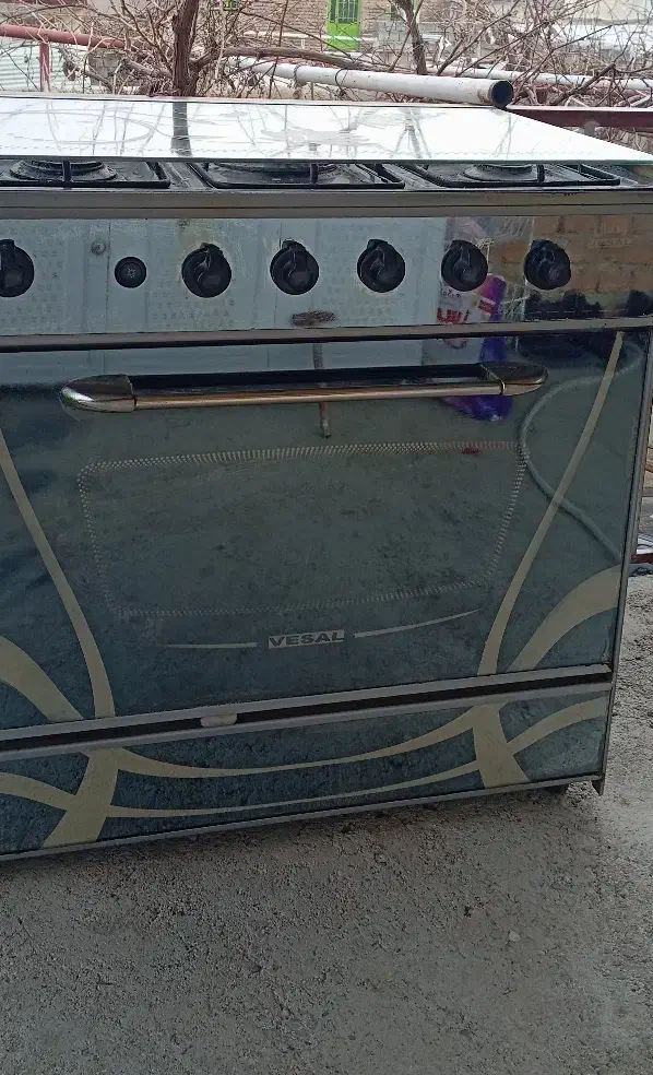 گاز طرح فر|اجاق گاز و لوازم برقی پختوپز|انزل, |دیوار