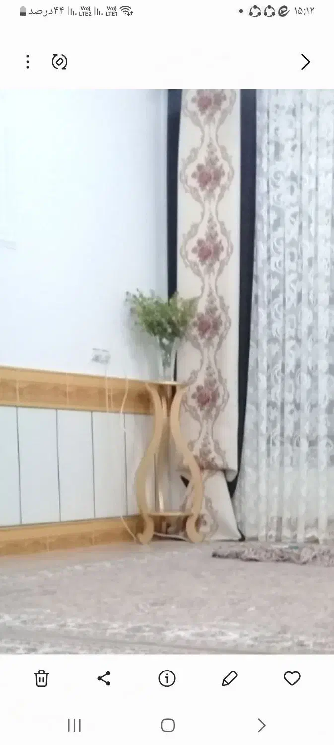 ۲عدد شال پرده|پرده، رانر، رومیزی|کنگاور, |دیوار