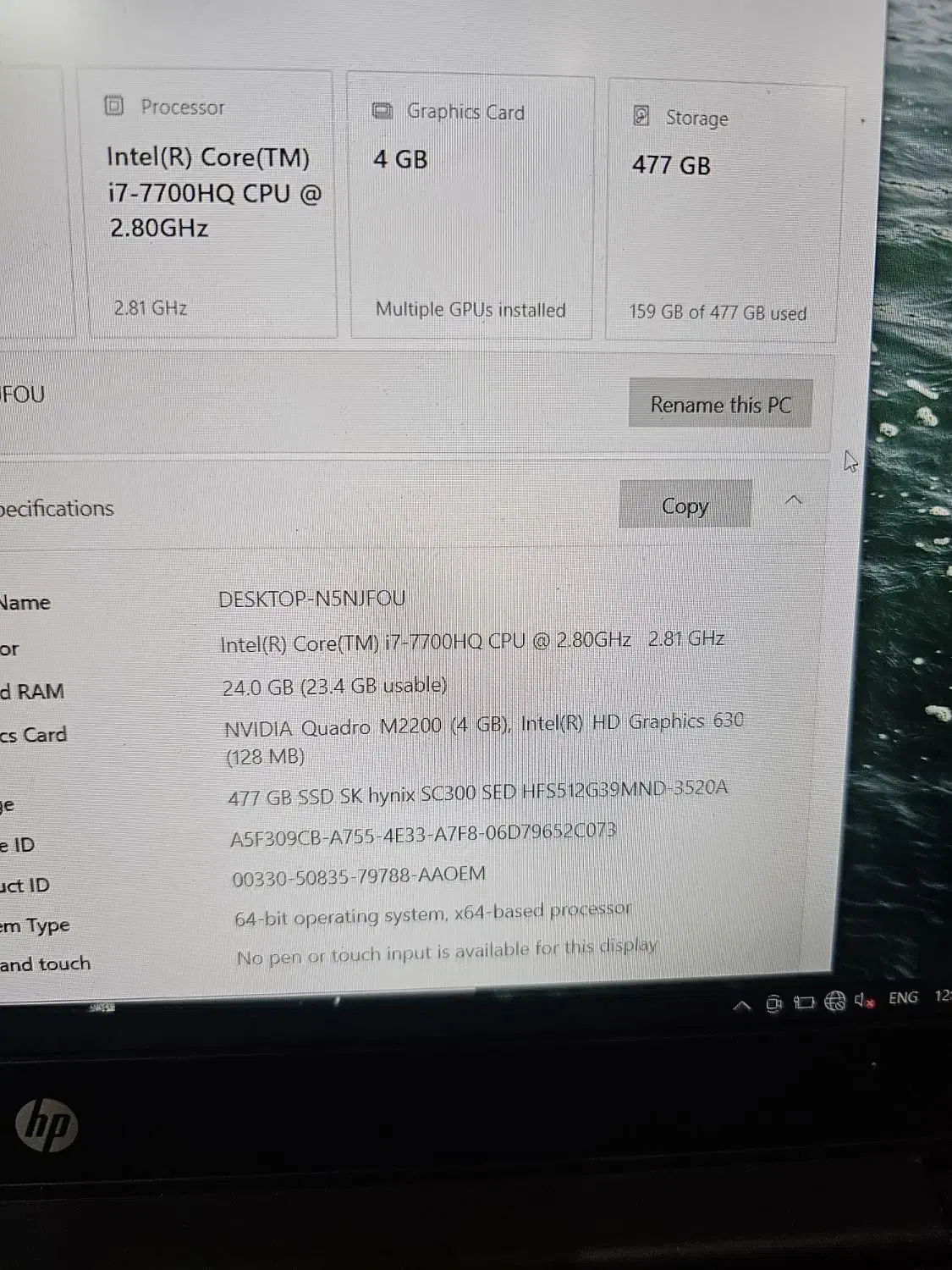 Hp zbook G4|رایانه همراه|تهران, صد دستگاه|دیوار