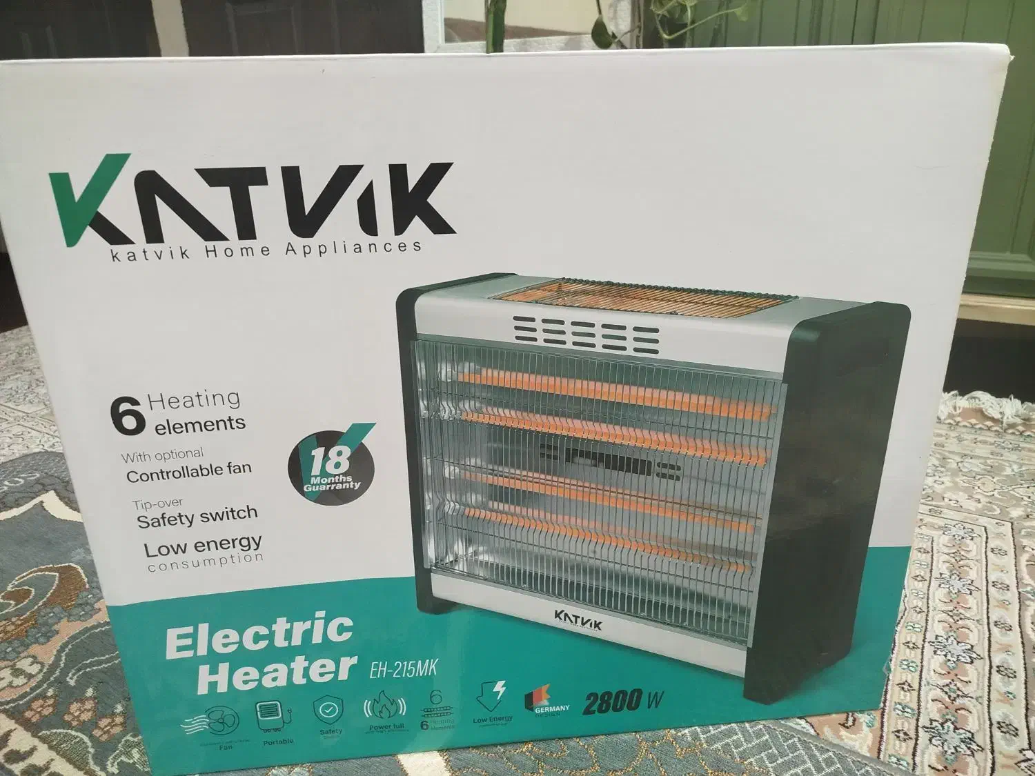 بخاری برقی نو|بخاری، هیتر، شومینه|شاهین‌شهر, شهرک گلدیس|دیوار