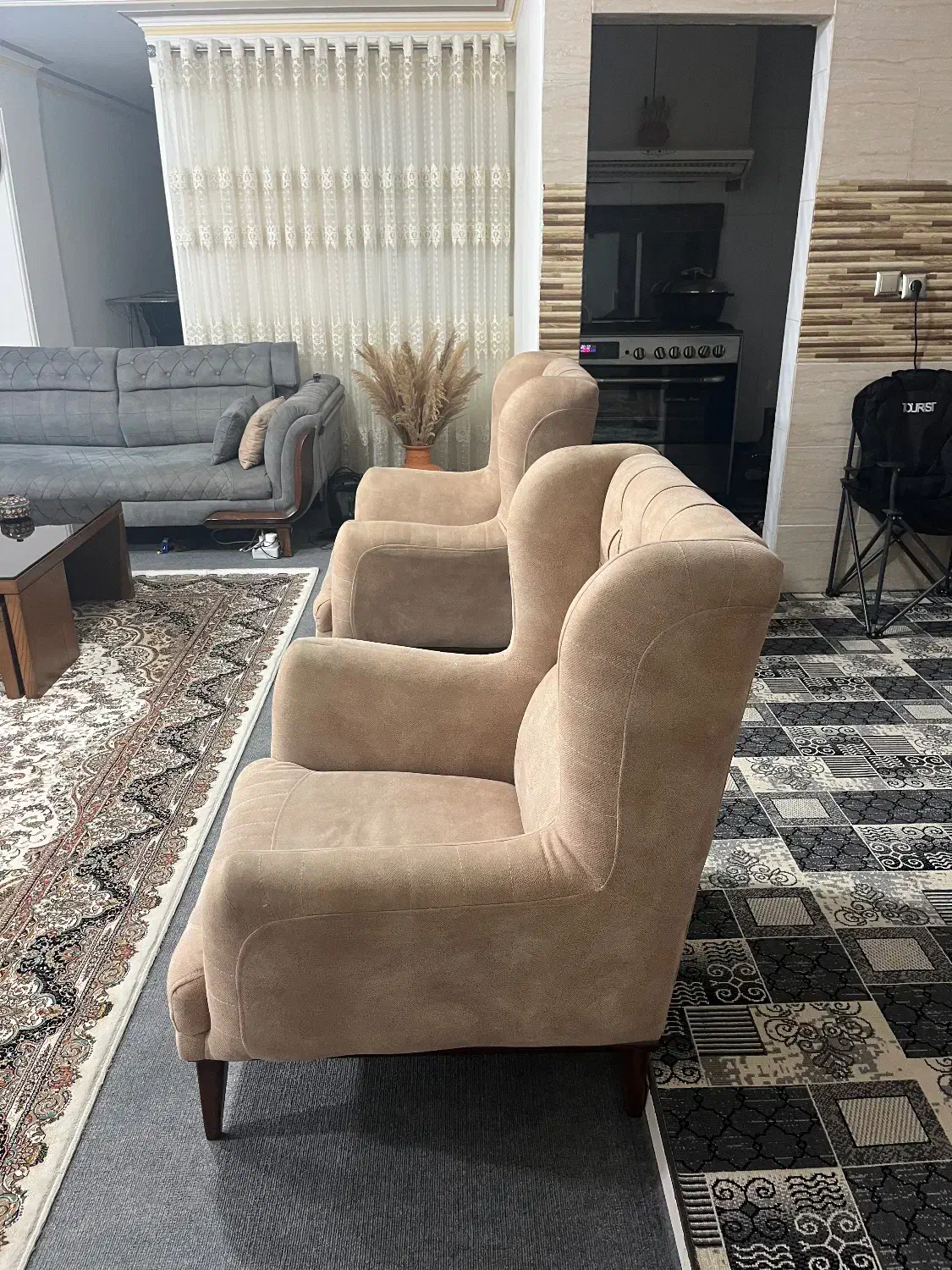 فروش مبل ده نفره|مبلمان خانگی و میز عسلی|فریدونکنار, |دیوار