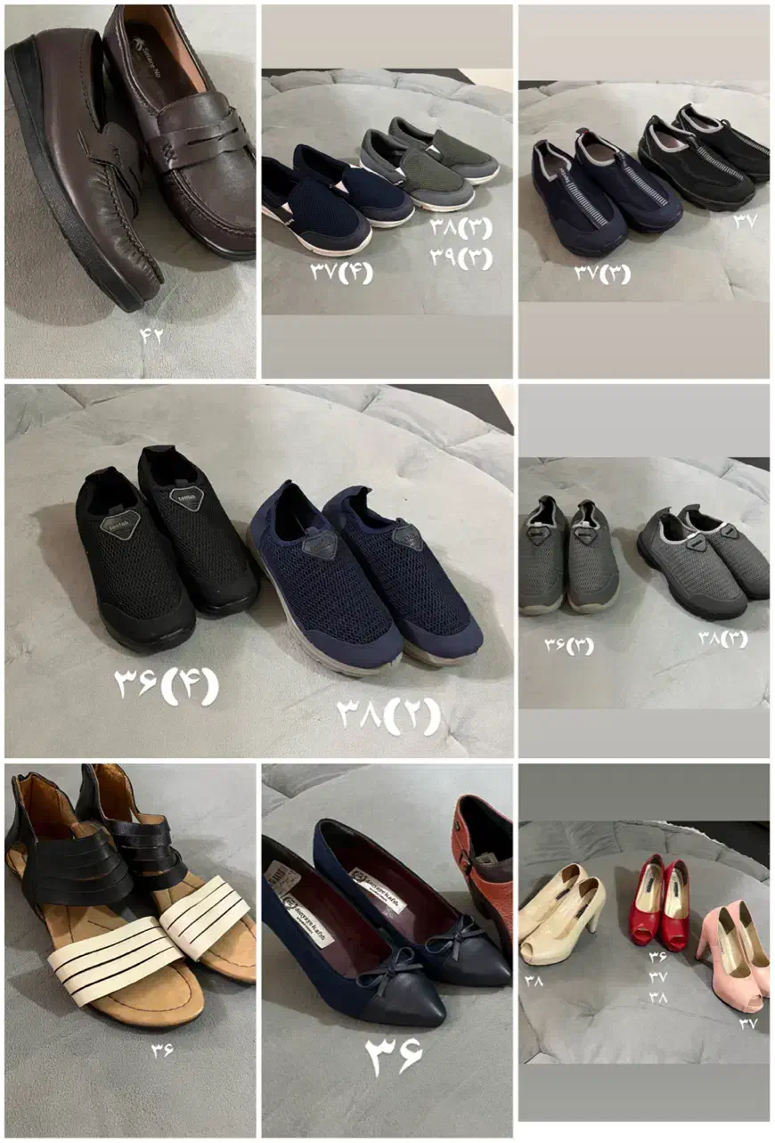 کتانی و کفش مجلسی نو|کیف، کفش، کمربند|بندرعباس, |دیوار