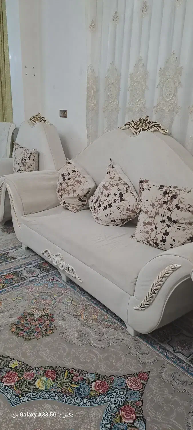 مبل هفت نفره|مبلمان خانگی و میز عسلی|اسفراین, |دیوار