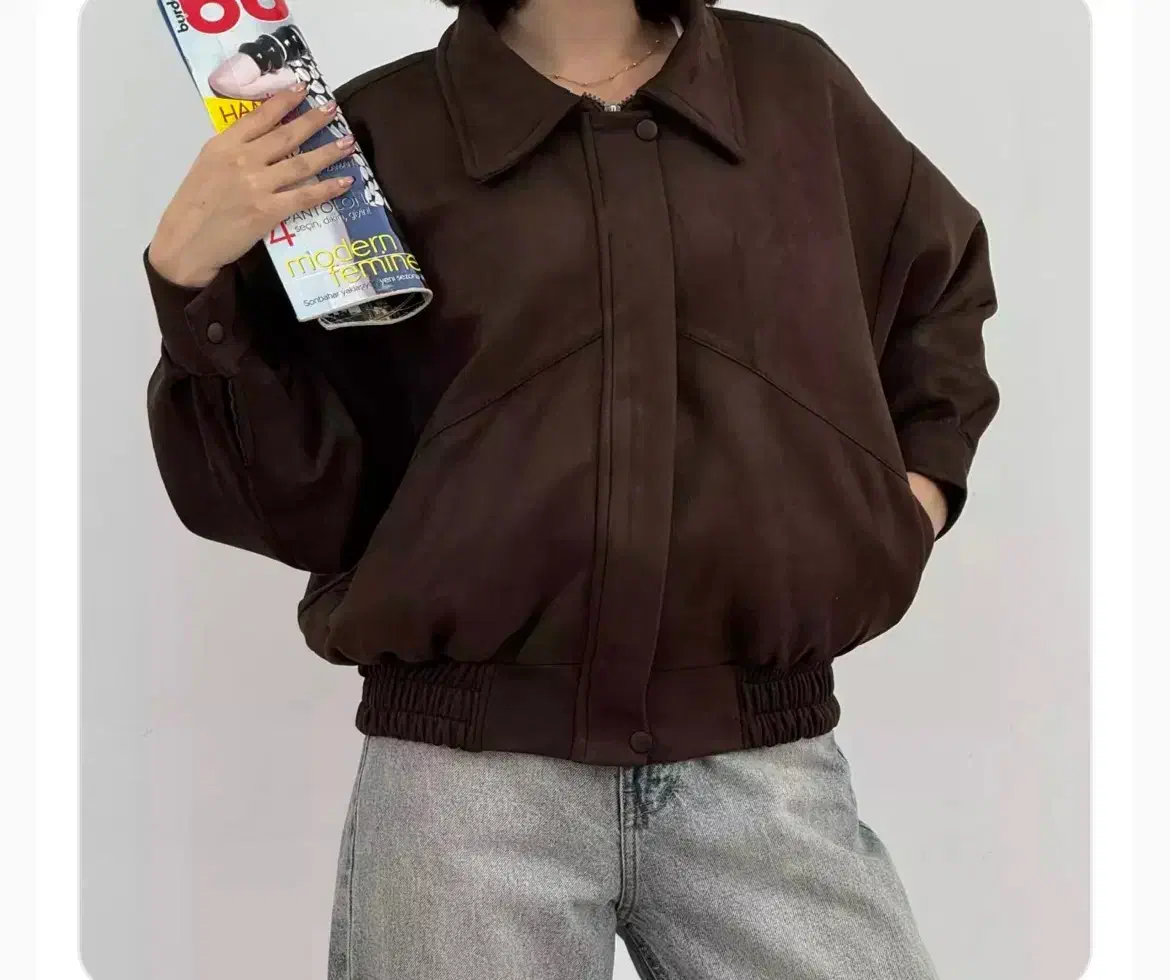 کاپشن جیر استردار ترند|لباس|رشت, منظریه|دیوار