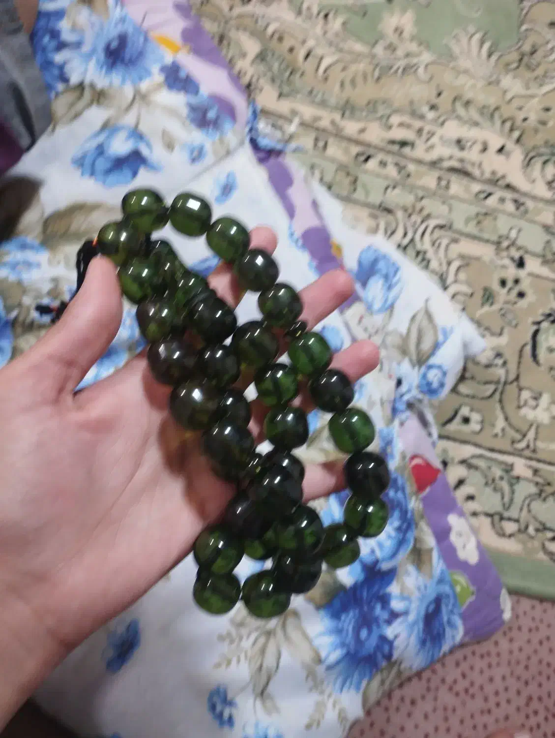 تسبی سندلوس سبز|جواهرات|صحنه, |دیوار