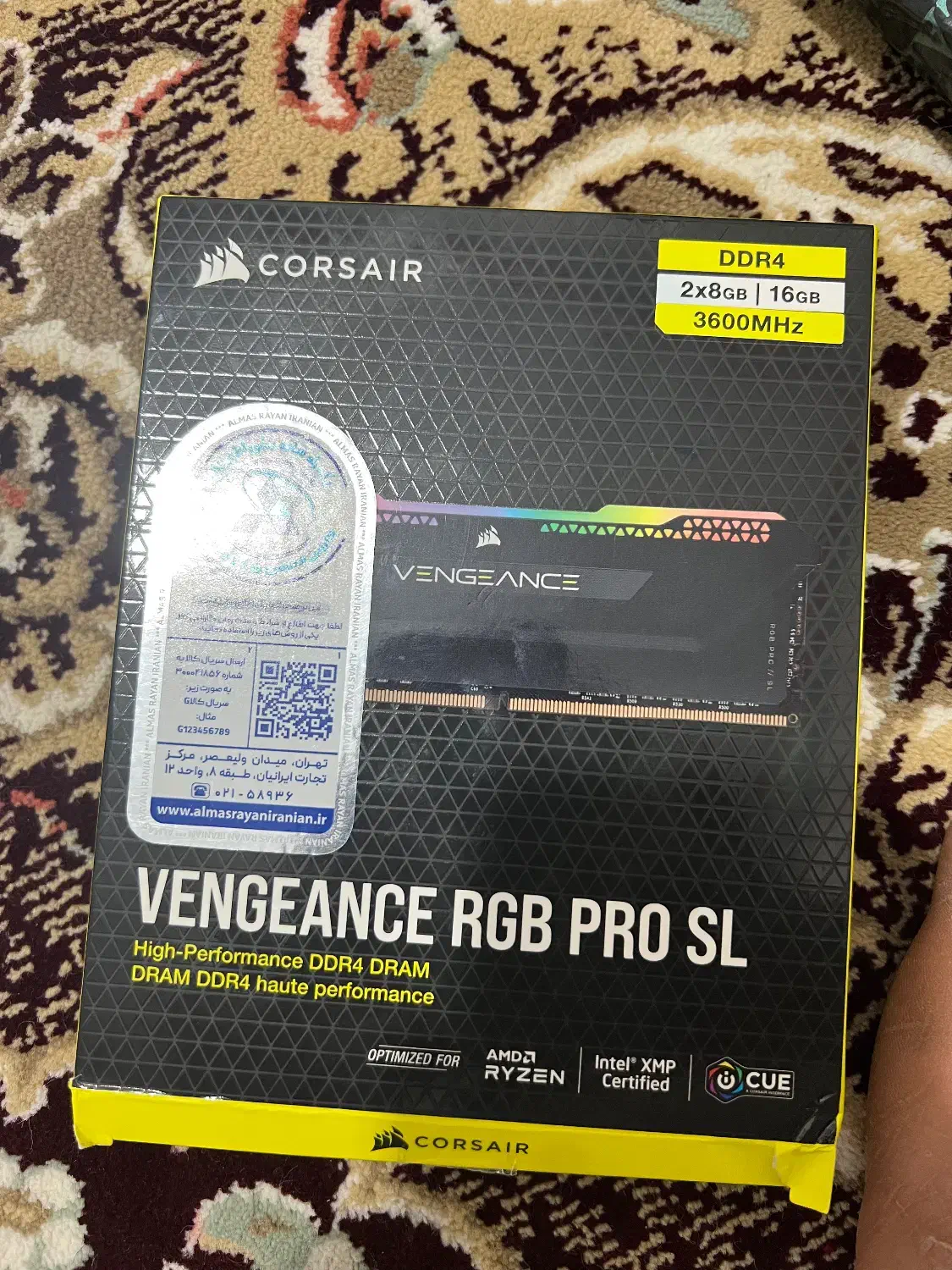 رم DDR4 16GB 3600|قطعات و لوازم جانبی رایانه|چابهار, |دیوار