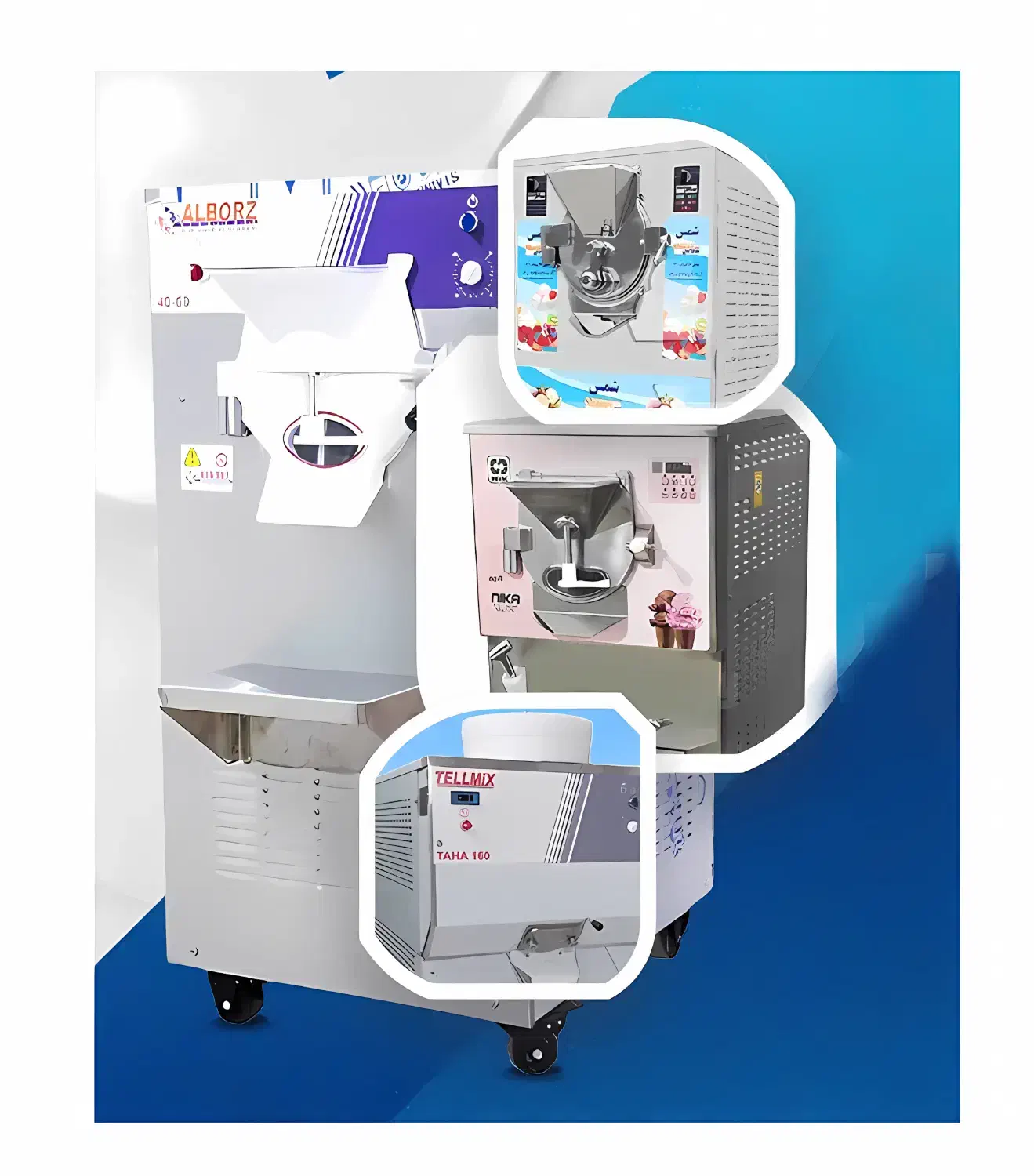 بستنی ساز بار سفت کن تنوری و افقی سنتی ژلاتو سوربت|کافی‌شاپ و رستوران|کرمانشاه, |دیوار