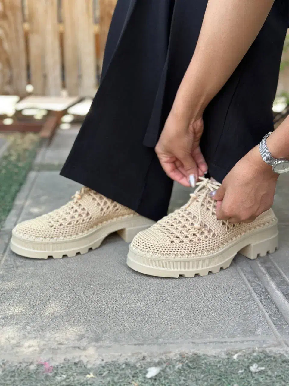 بافت کفش و گیوه و بوت  فقط تا یک هفته دیگه تخفیف|کیف، کفش، کمربند|کاشان, شهرک خاتم الانبیا (مسکن ملی کاشان)|دیوار