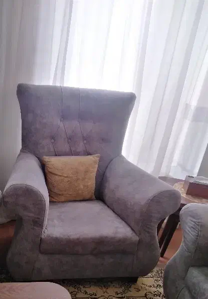 مبل هفت نفره،، جنس پارچه مخمل جیر|مبلمان خانگی و میز عسلی|بجنورد, |دیوار