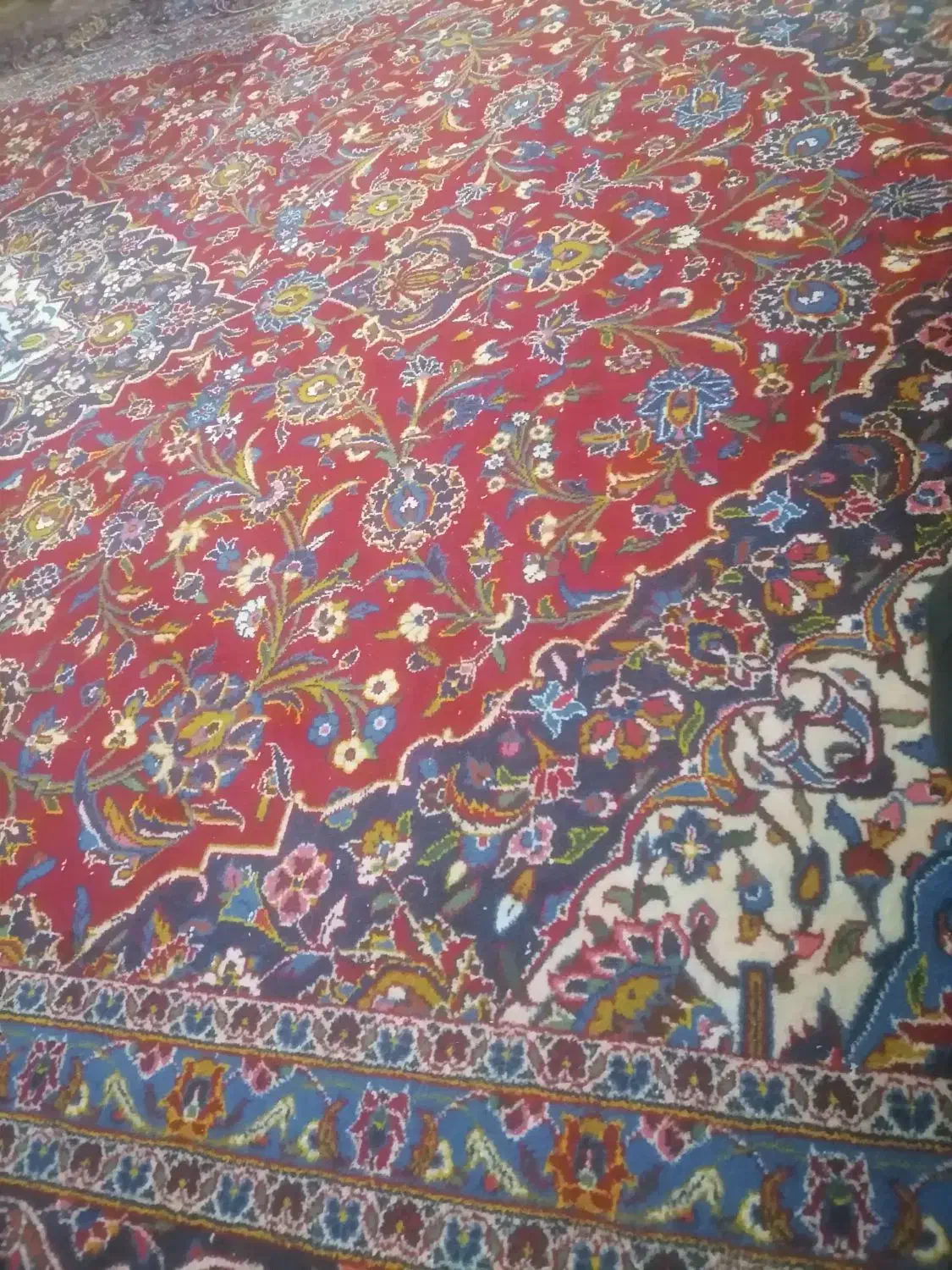 فرش کاشان دستباف کاشان 12متری|فرش|خرمشهر, |دیوار