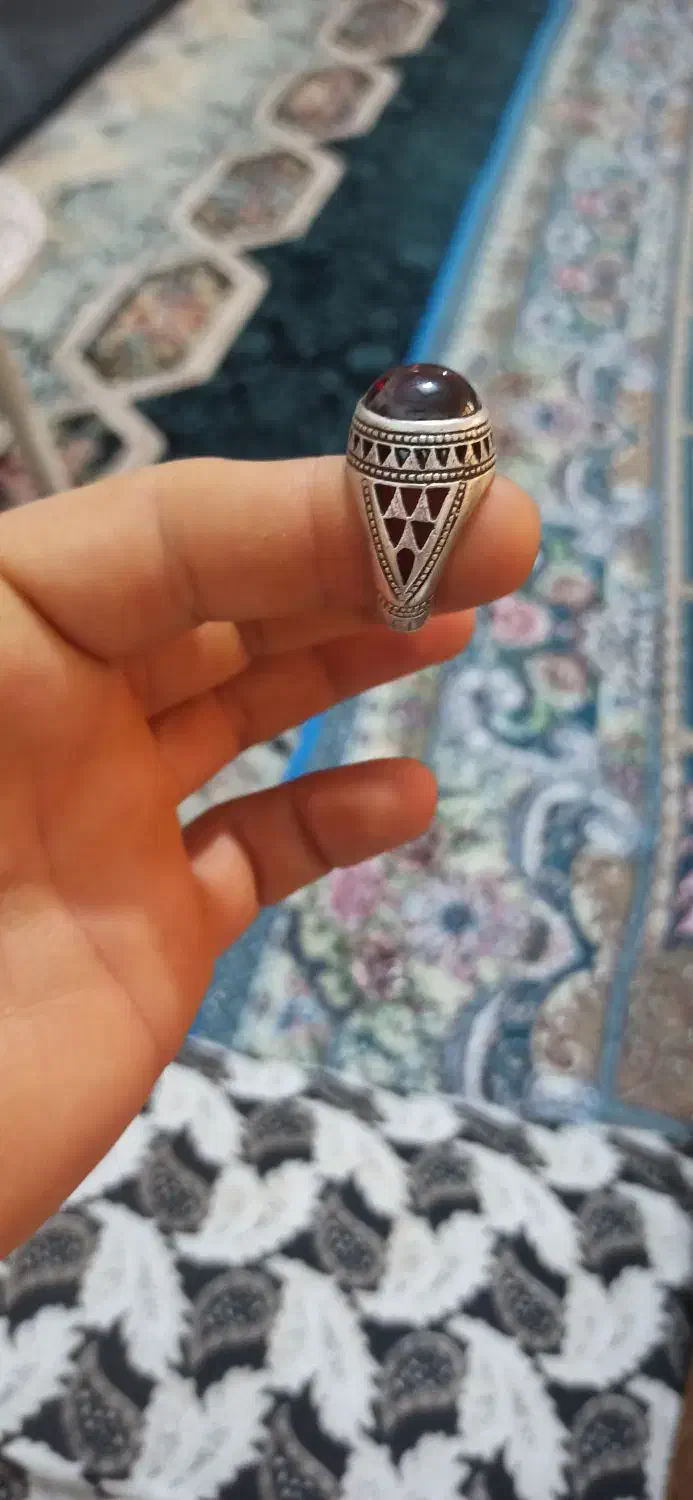 انگشتر عقیق|جواهرات|تاکستان, |دیوار