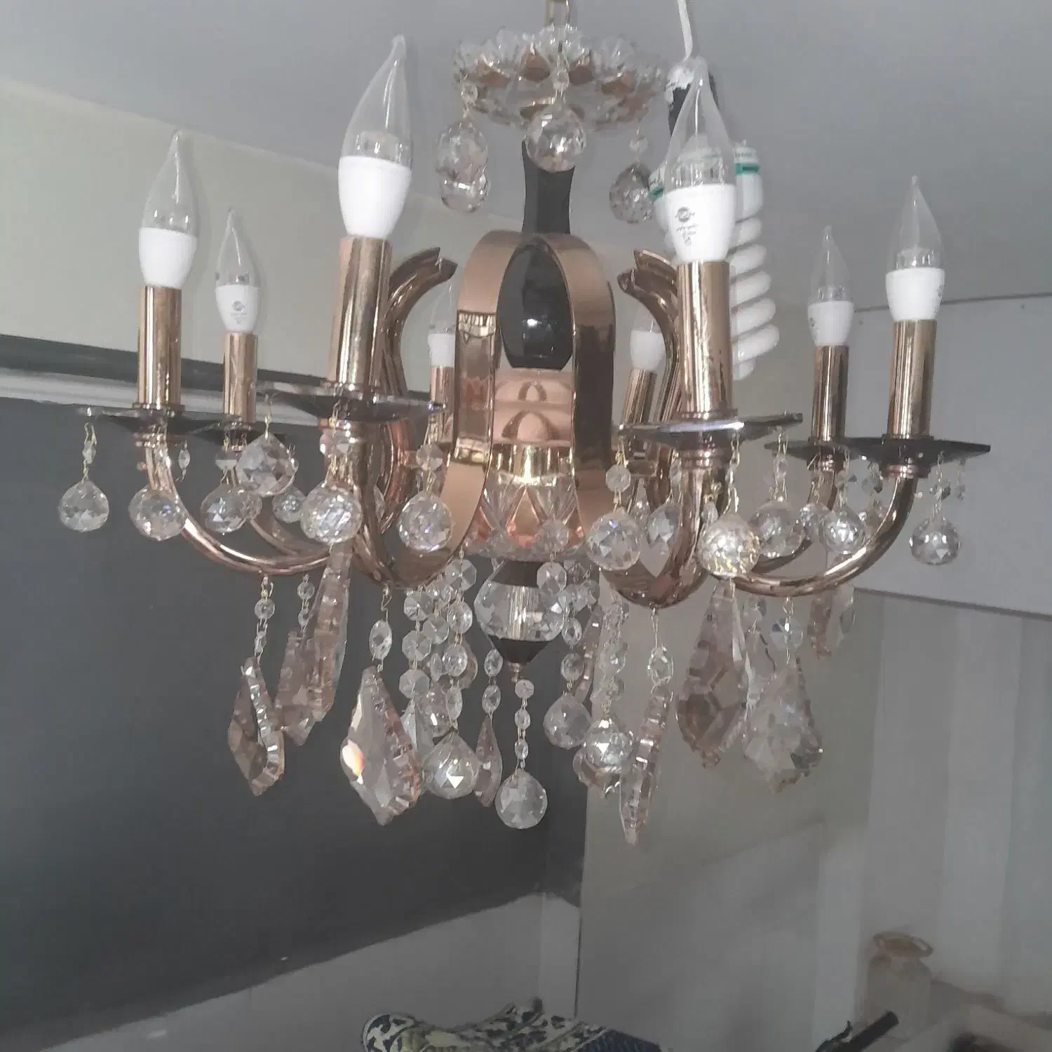 لوستر|لوستر و چراغ آویز|خرم‌آباد, |دیوار