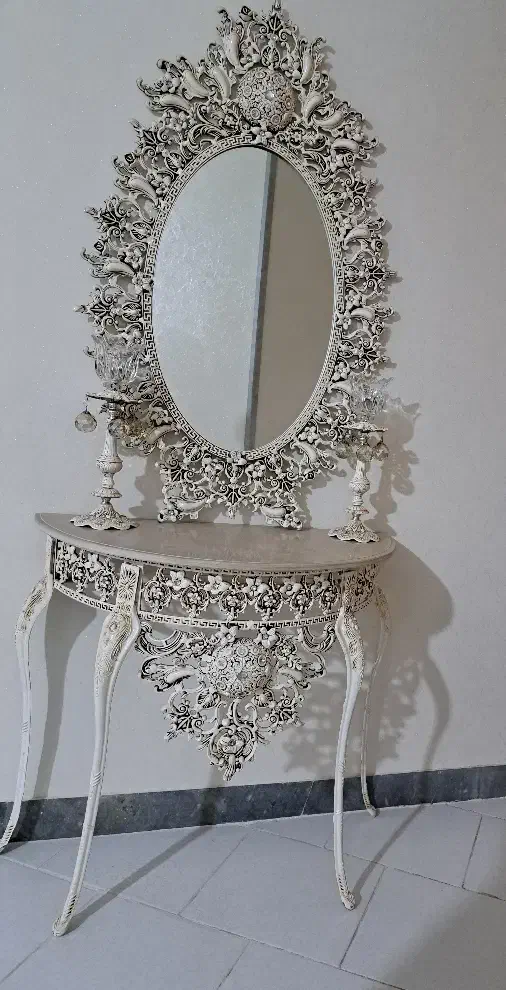 آینه شمعدان کاملا سالم|آینه|کرج, شاهینویلا|دیوار